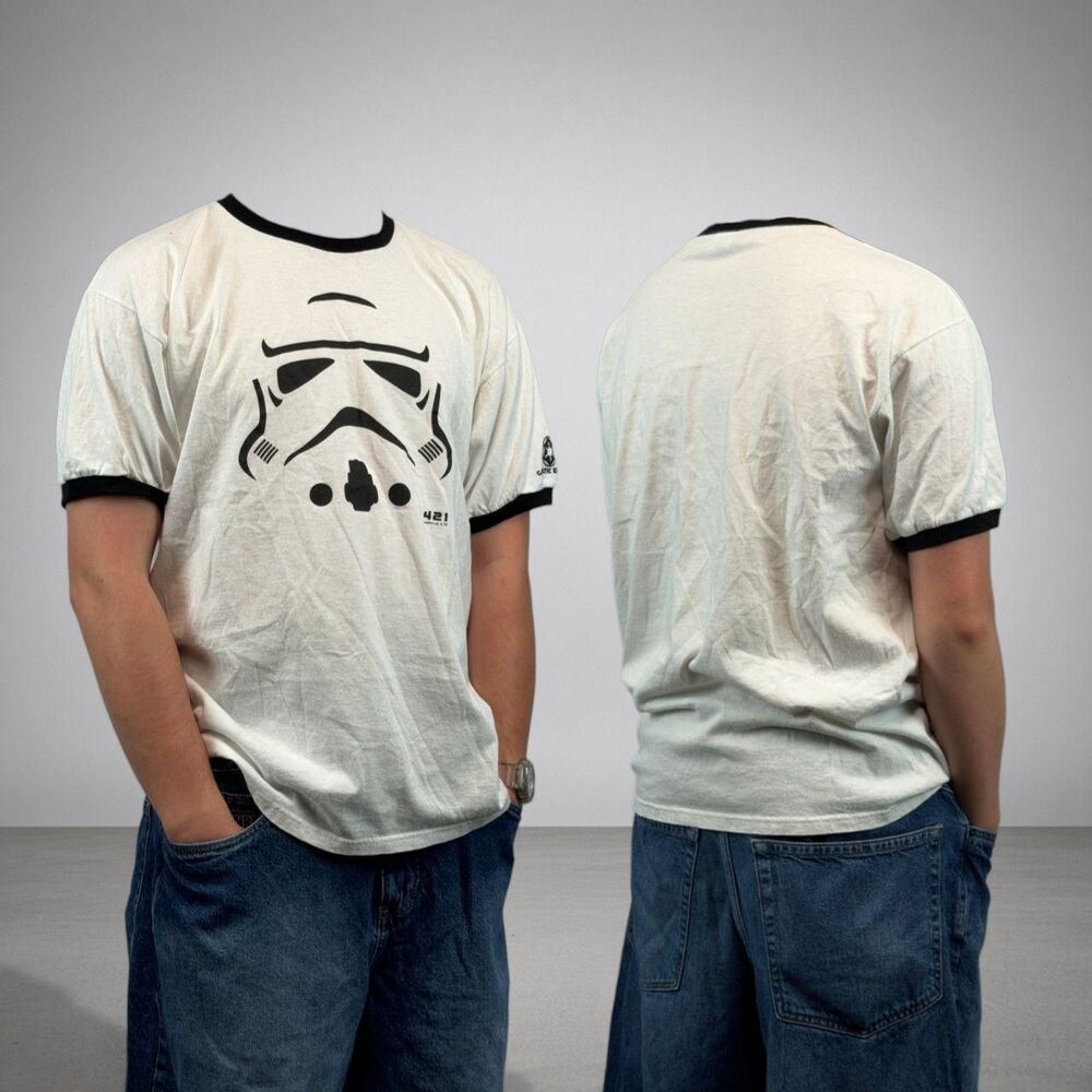 Star-wars Men's White T-shirt